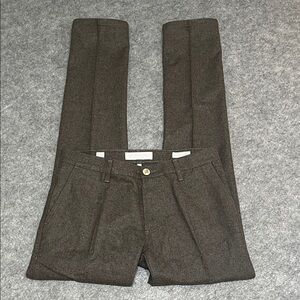 Men’s Richard J. Brown Wool Portofino Dress Pants